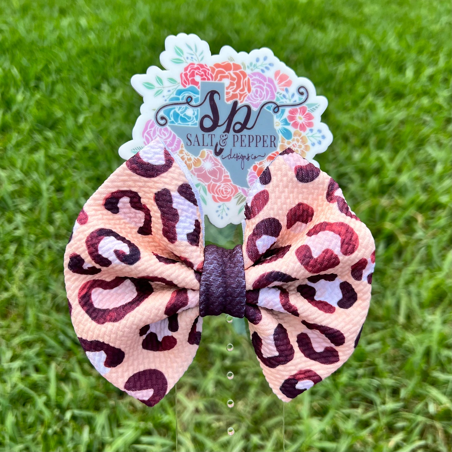 Coral Brown Leopard