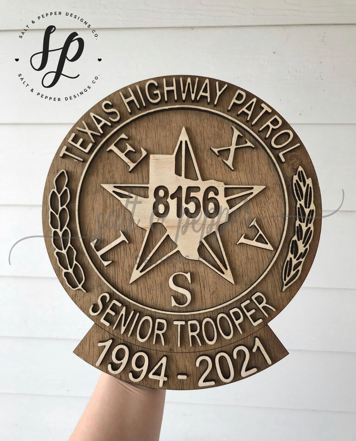 Badge Rocker Digital Badge Wall Plaque - Rocker – Salt and Pepper Designs Co