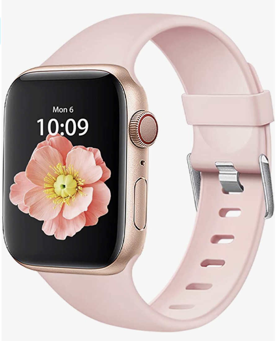 Pink sand apple watch band 38mm hot sale